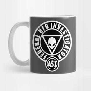 Area 51 Federal UFO Investigator Mug